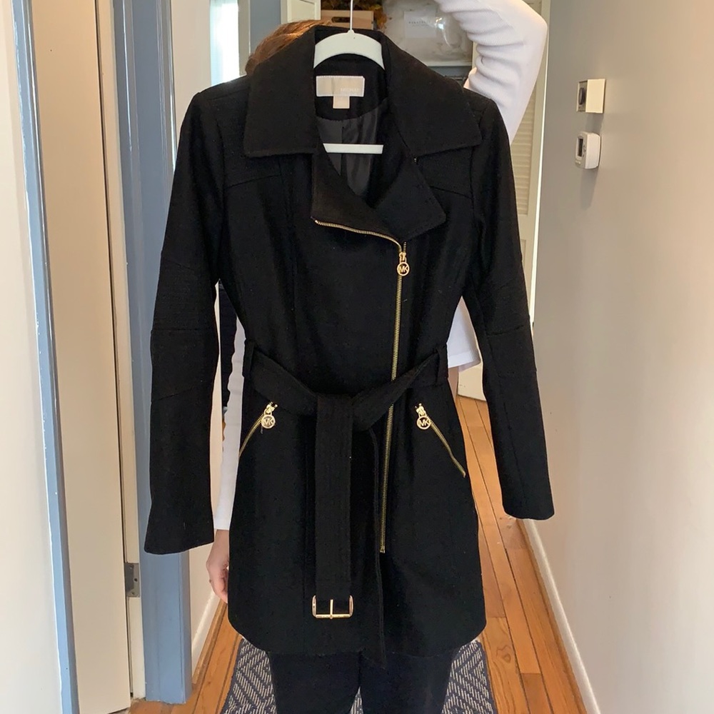 Michael Korea Black Coat